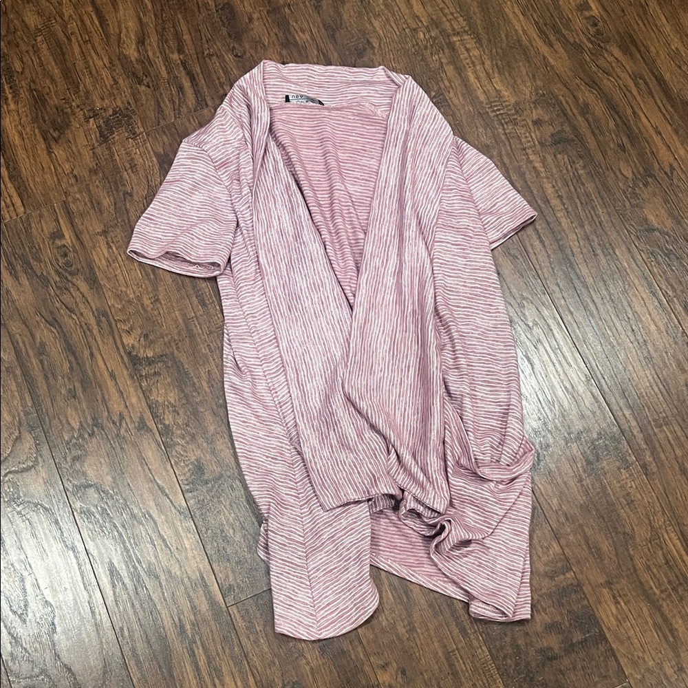 Striped Pink Cardigan